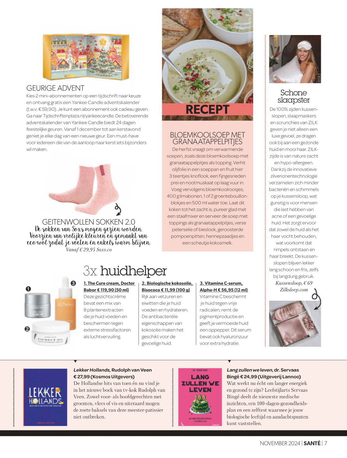 Tijdschrift Sante - november 2024