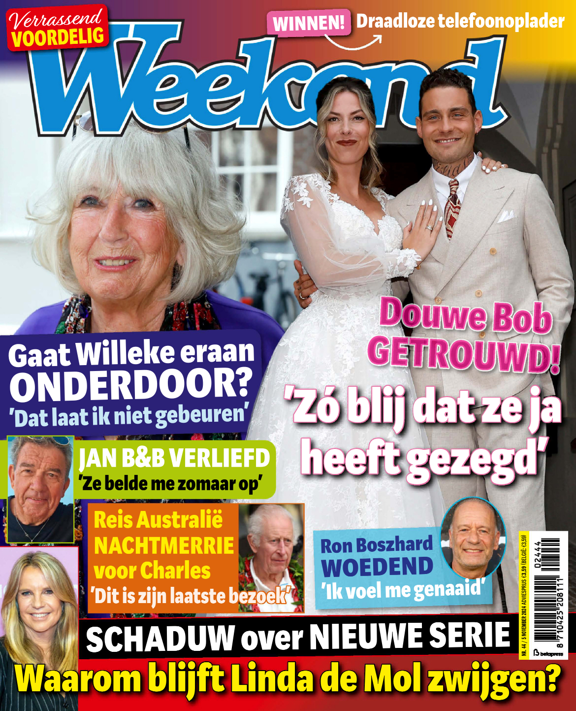 Tijdschrift Weekend 44 cover - november 2024