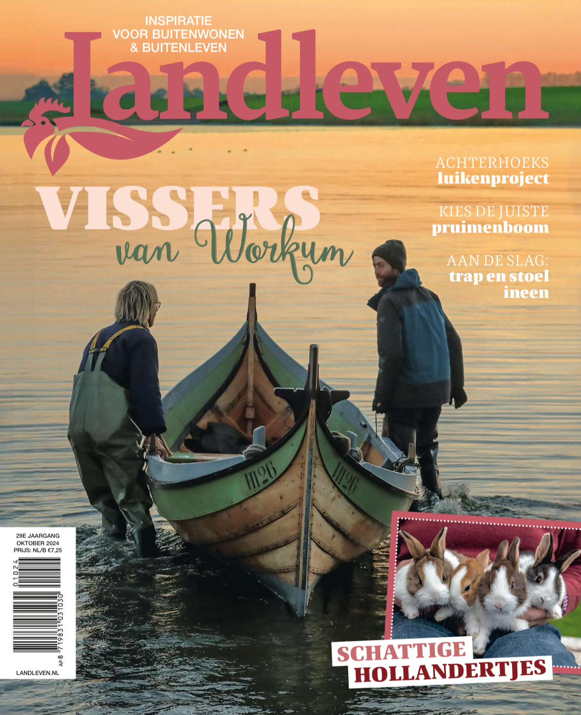 Tijdschrift Landleven cover - oktober 2024
