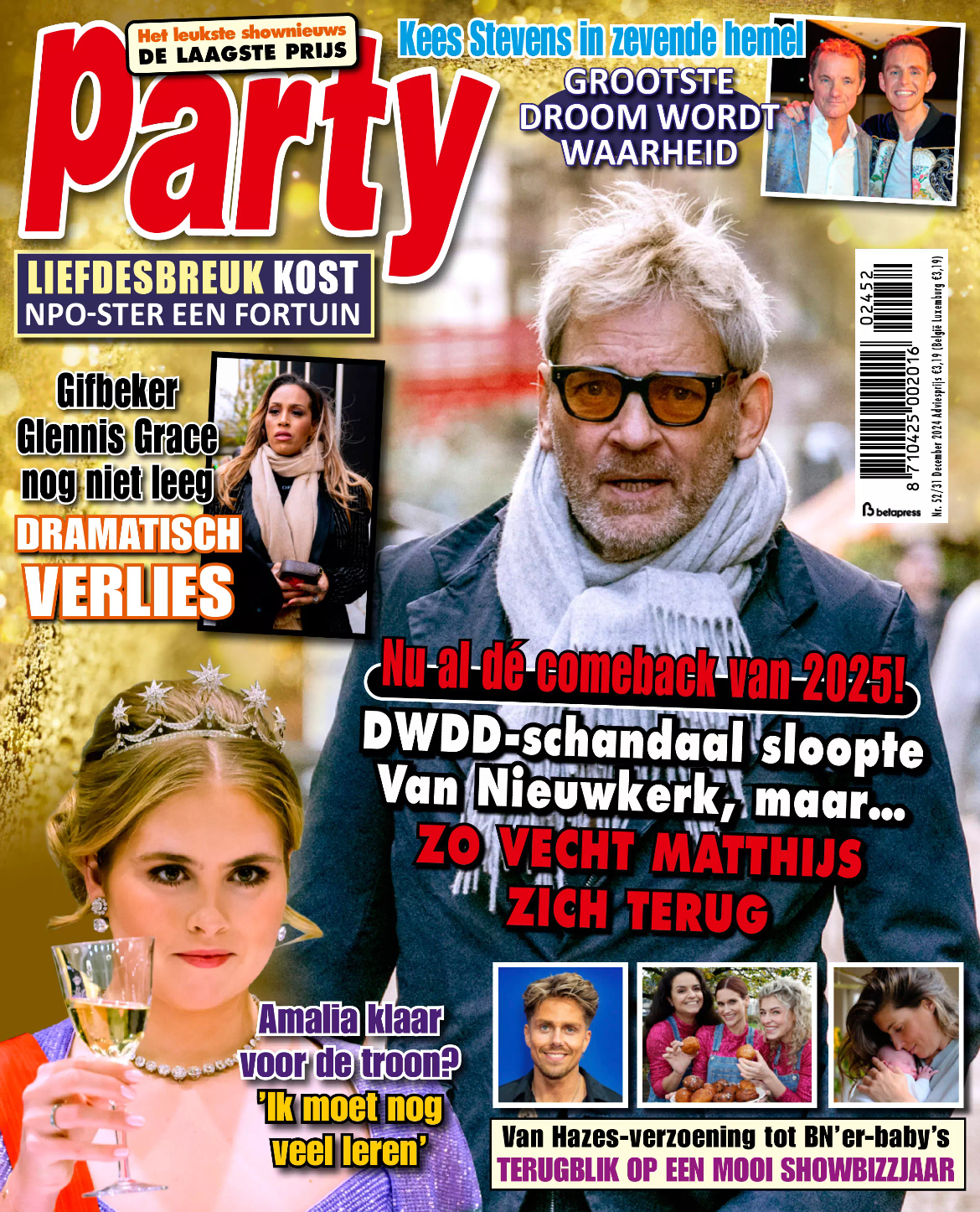 Tijdschrift Party 52 cover - december 2024