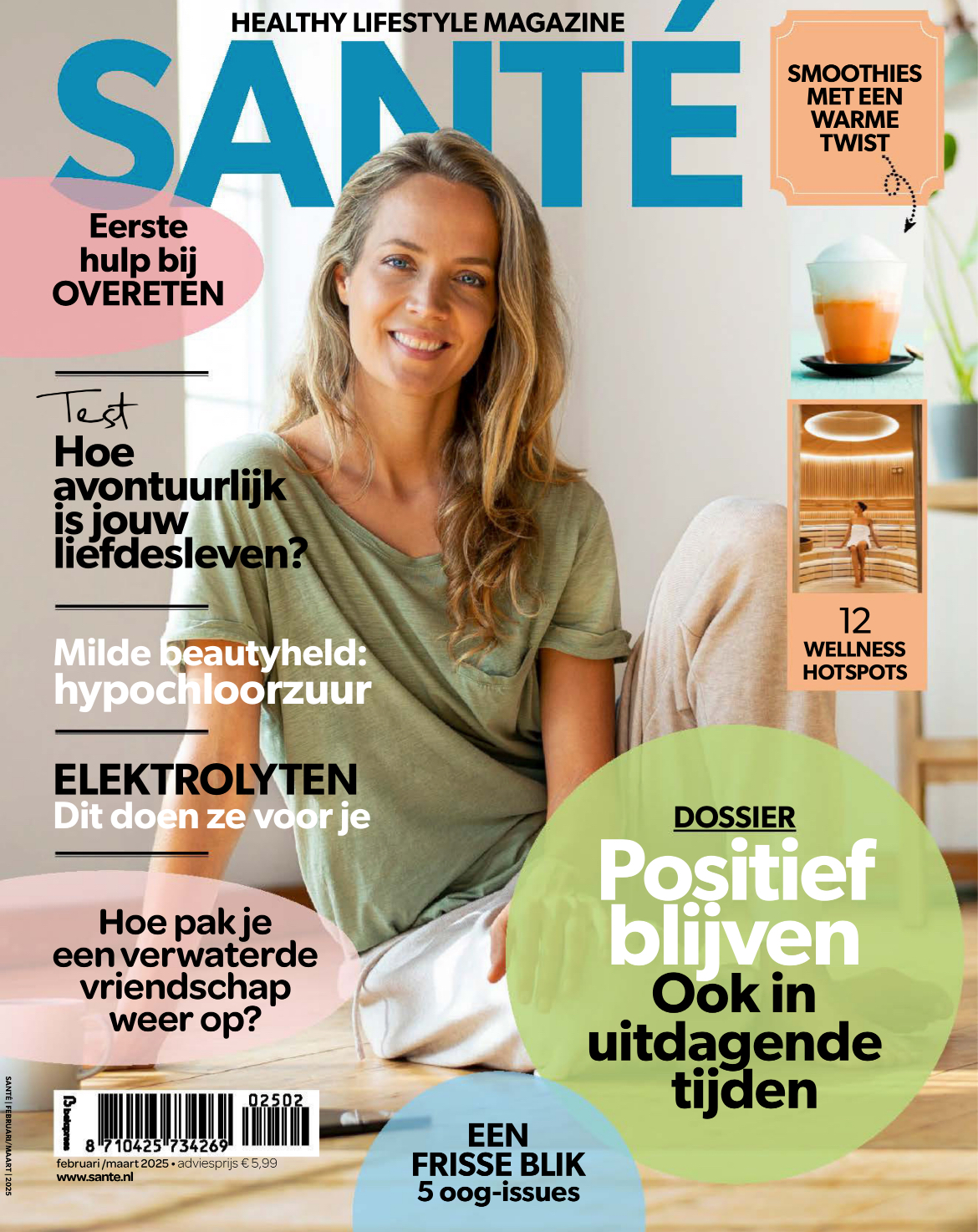 Tijdschrift Santé 2 cover - februari 2025