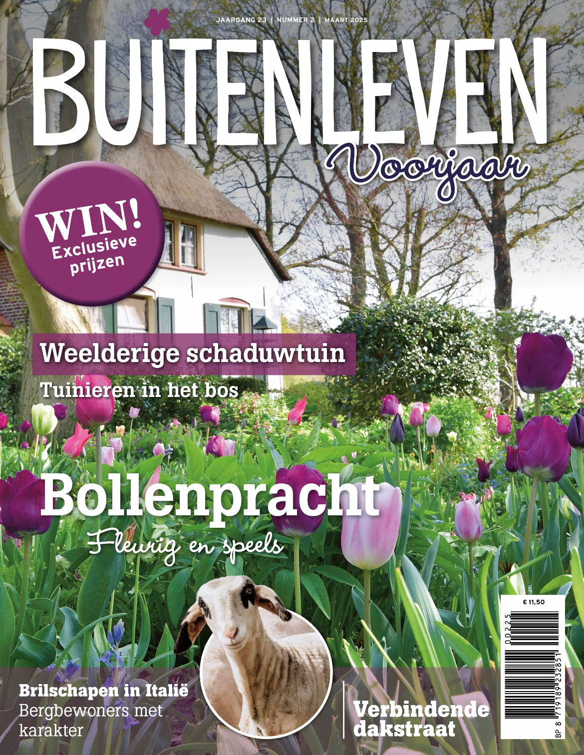 Tijdschrift Buitenleven 2 cover - maart 2025