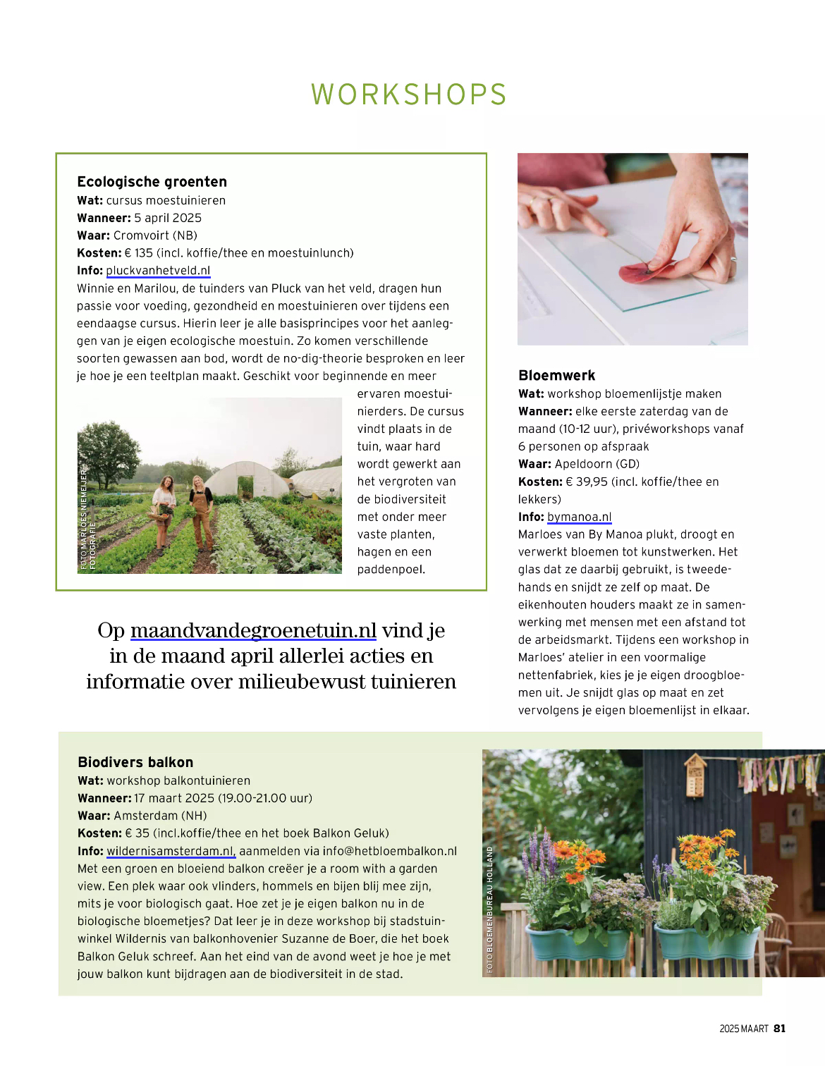 Tijdschrift Buitenleven 2 - maart 2025