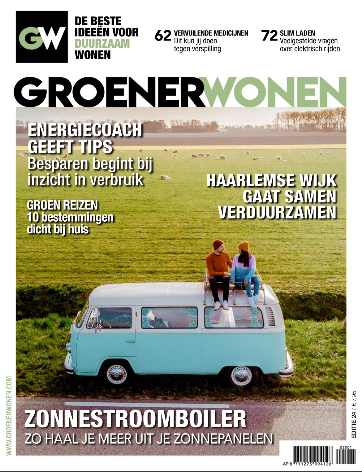 Tijdschrift Groener Wonen cover - maart 2025