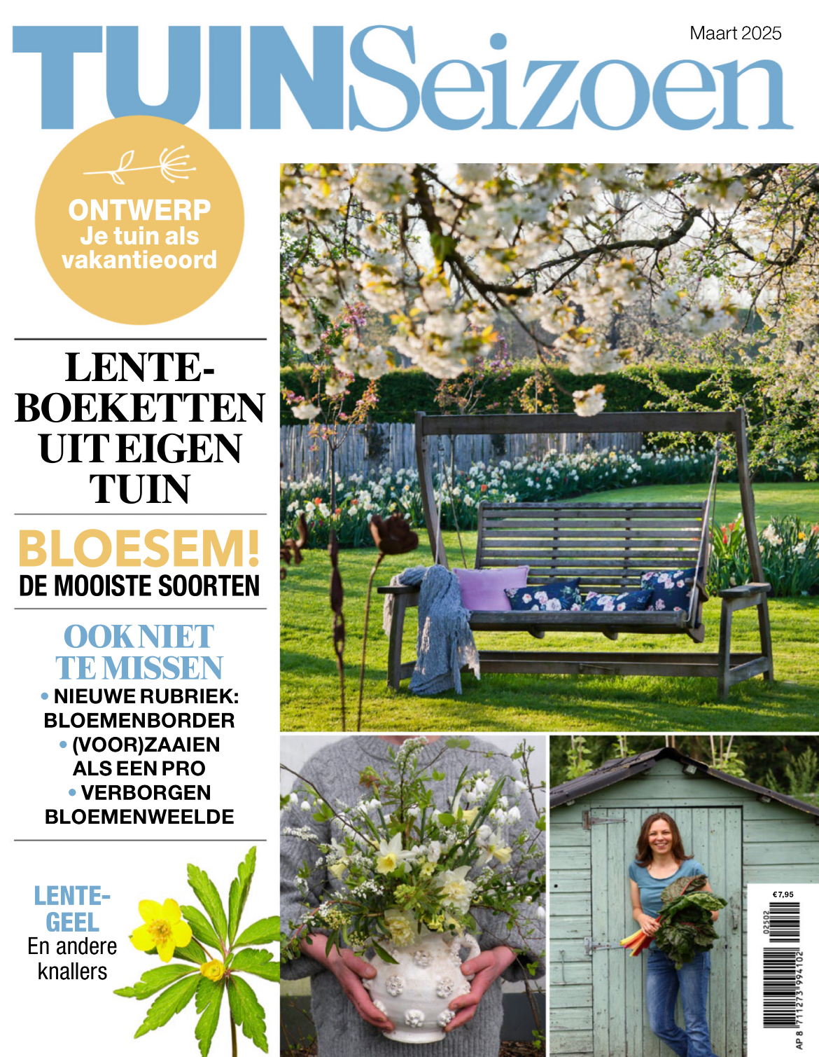 Tijdschrift TuinSeizoen cover - maart 2025