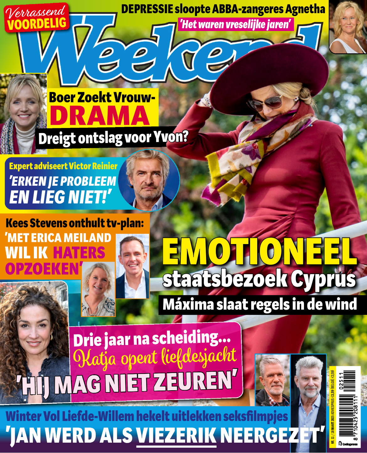 Tijdschrift Weekend 11 cover - maart 2025