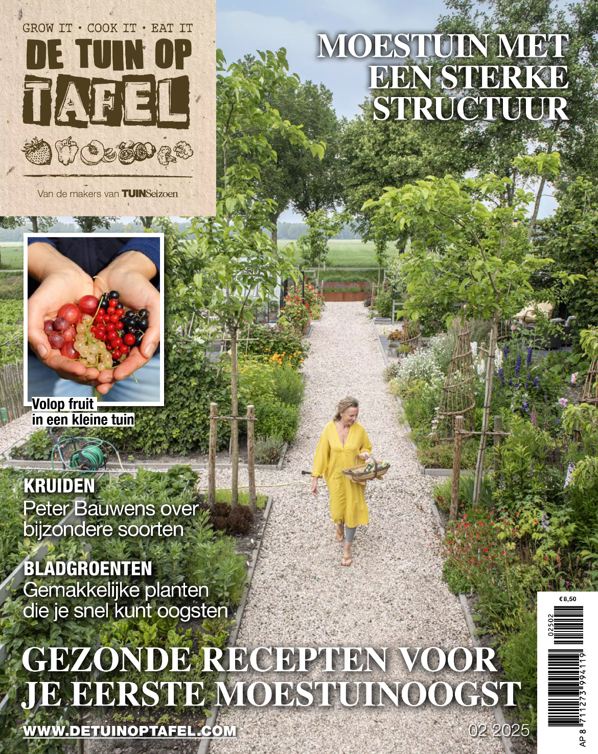 Tijdschrift De Tuin Op Tafel cover - mei 2025