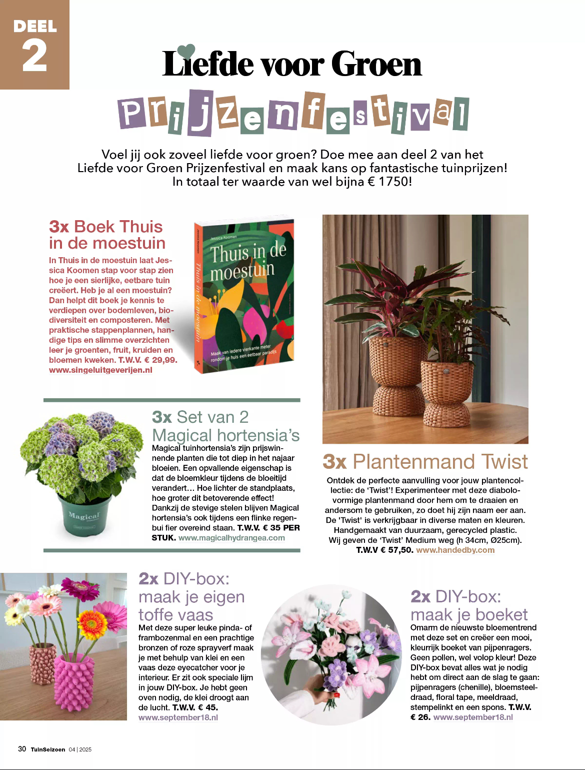 Tijdschrift TuinsSiezoen 2 - mei 2025