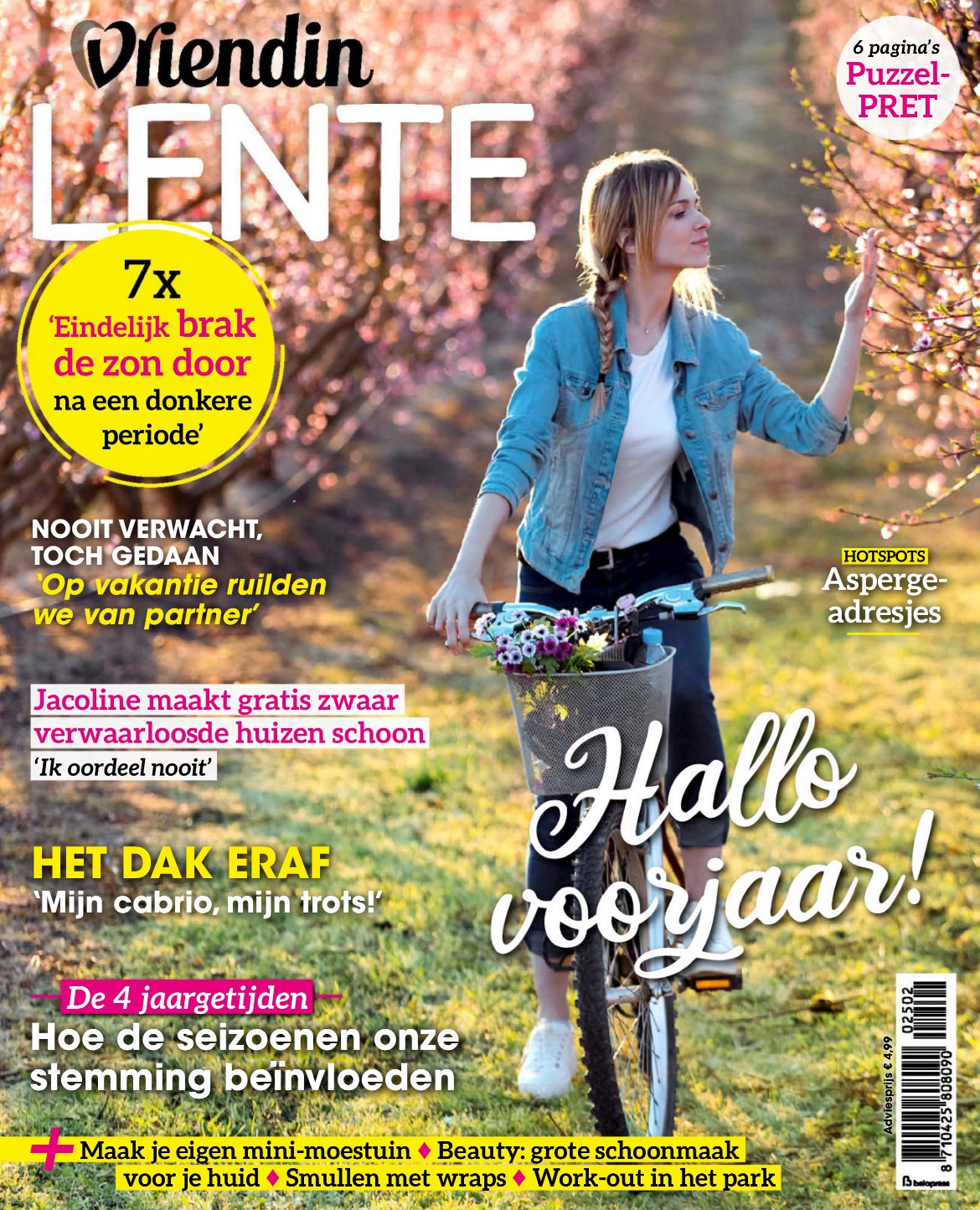 Tijdschrift Vriendin Lente Special cover - voorjaar 2025