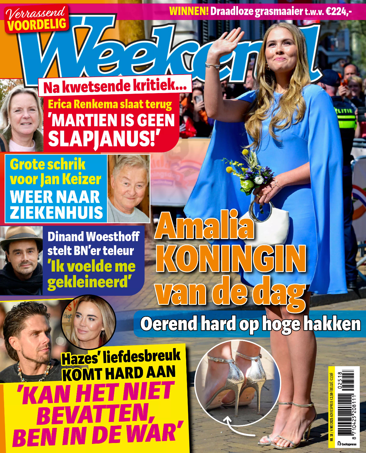 Tijdschrift Weekend 18 cover - mei 2025