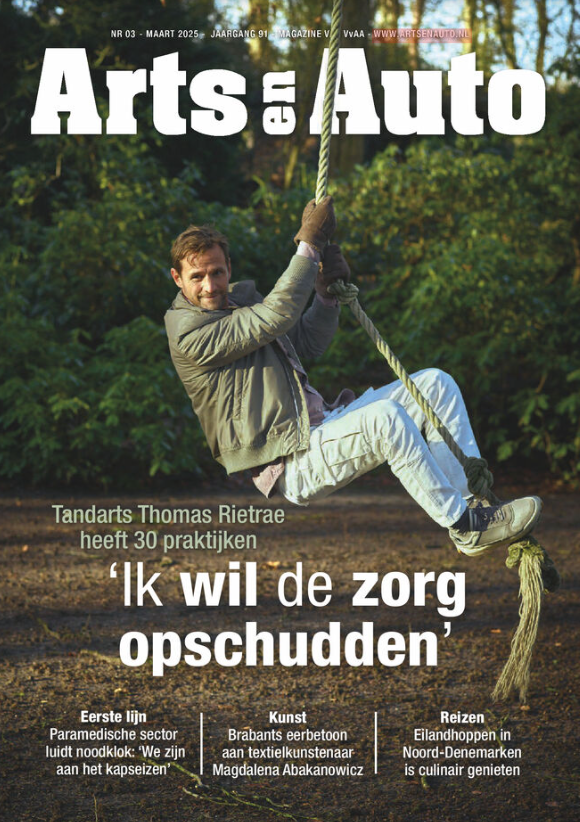 Tijdschrift Arts en Auto 3 cover - maart 2025