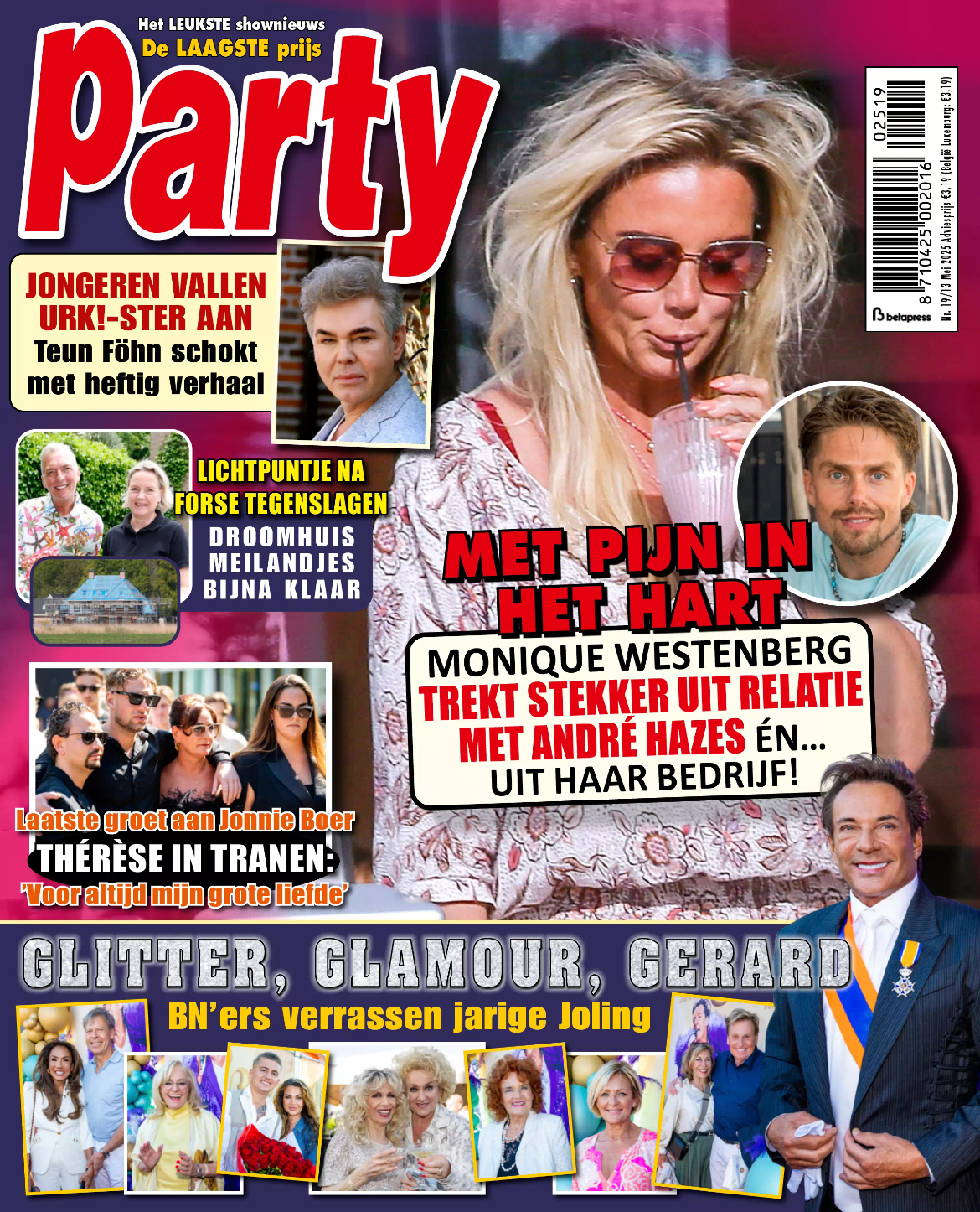 Tijdschrift Party 19 cover - mei 2025