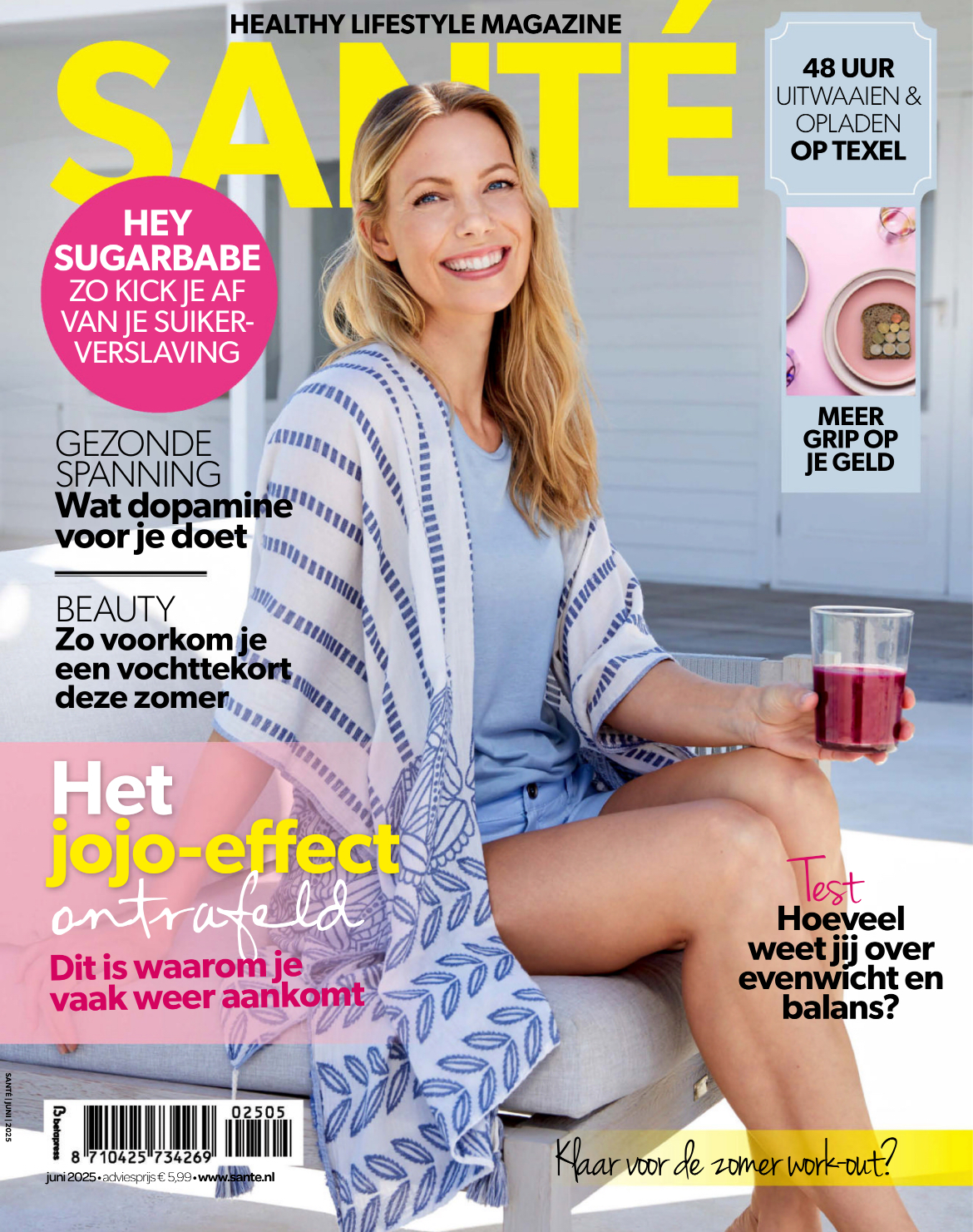 Tijdschrift Santé cover - juni 2025