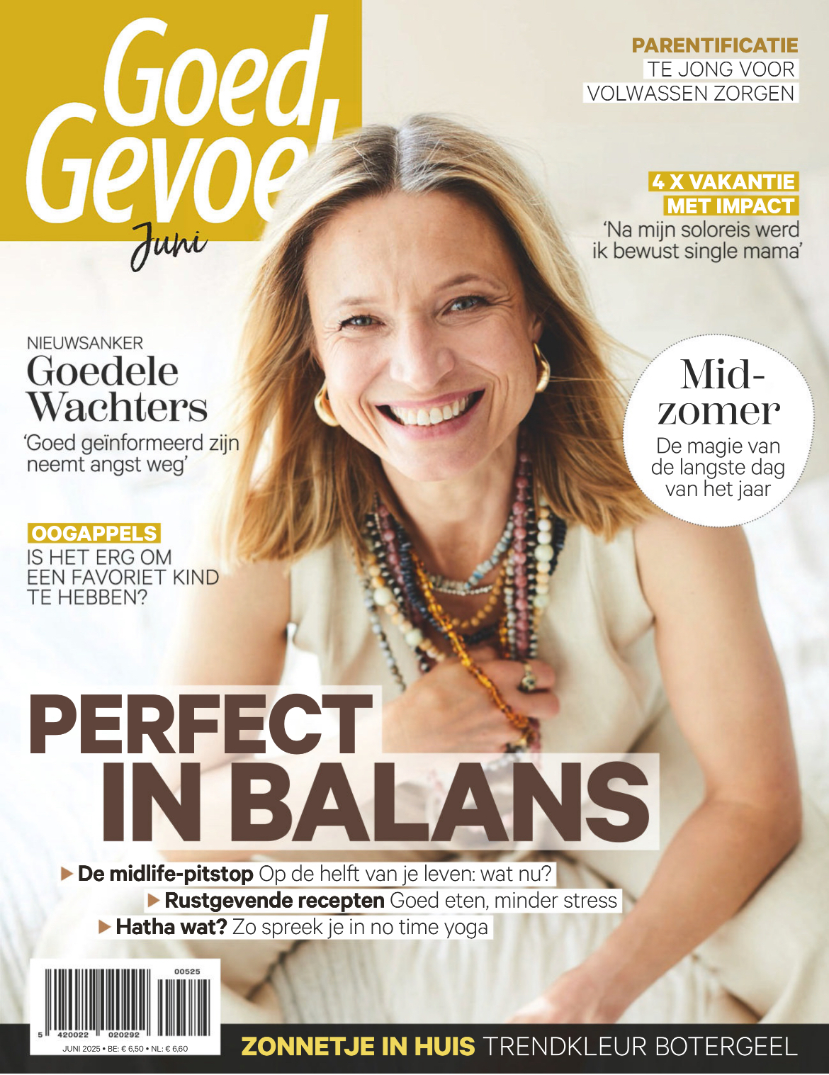 Tijdschrift Goed Gevoel cover - juni 2025