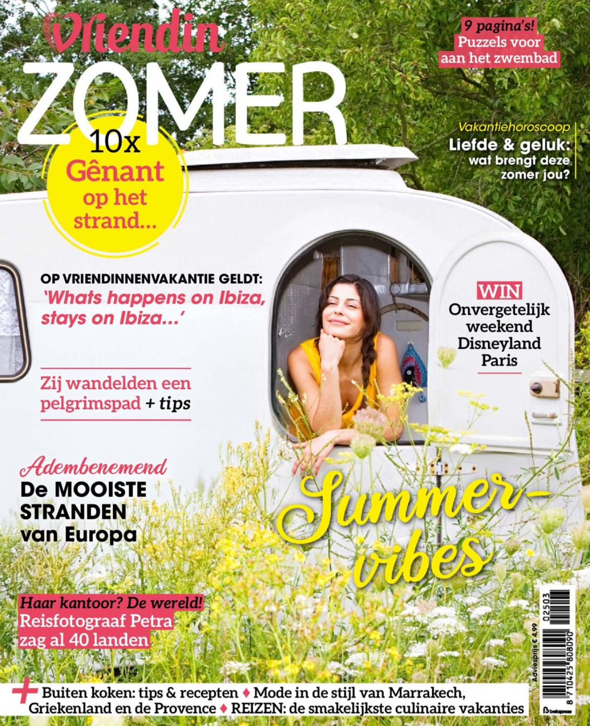 Vriendin Zomerboek cover - juli 2025