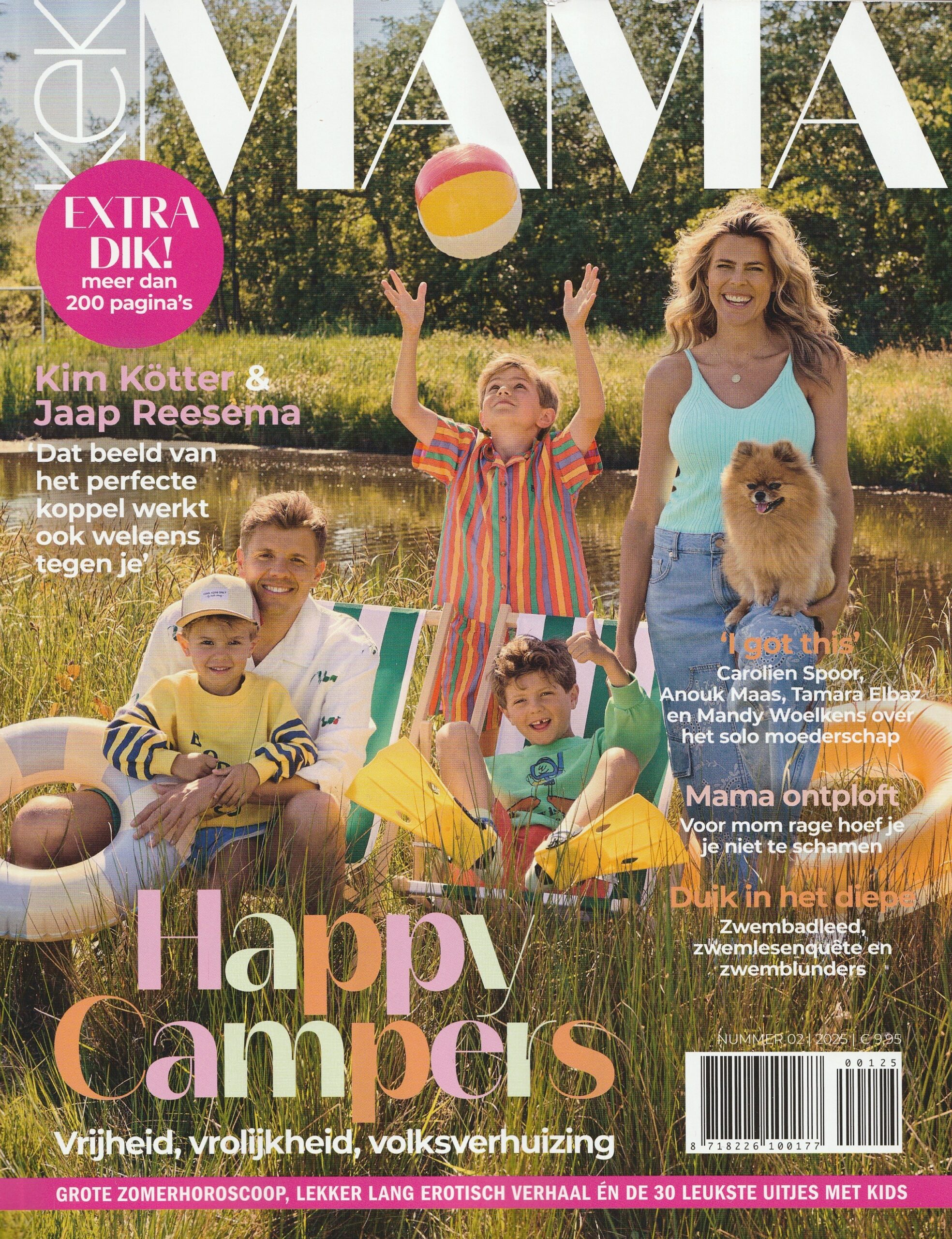 Tijdschrift KEK Mama 2 cover - juli 2025