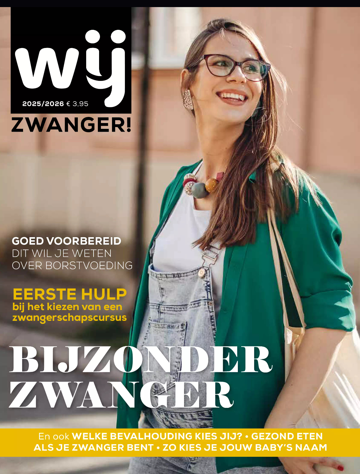Tijdschrift WIJ Zwanger - special 2025-2026 - cover Tijdschrift WIJ Zwanger - special 2025-2026 - cover