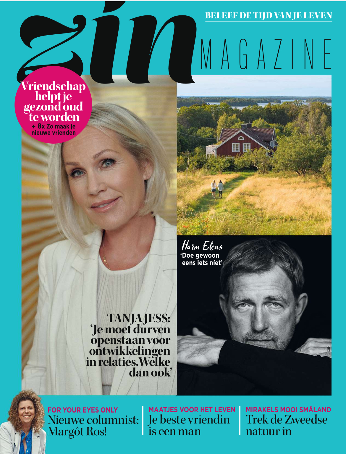 Tijdschrift ZIN Magazine 10 cover - augustus 2025