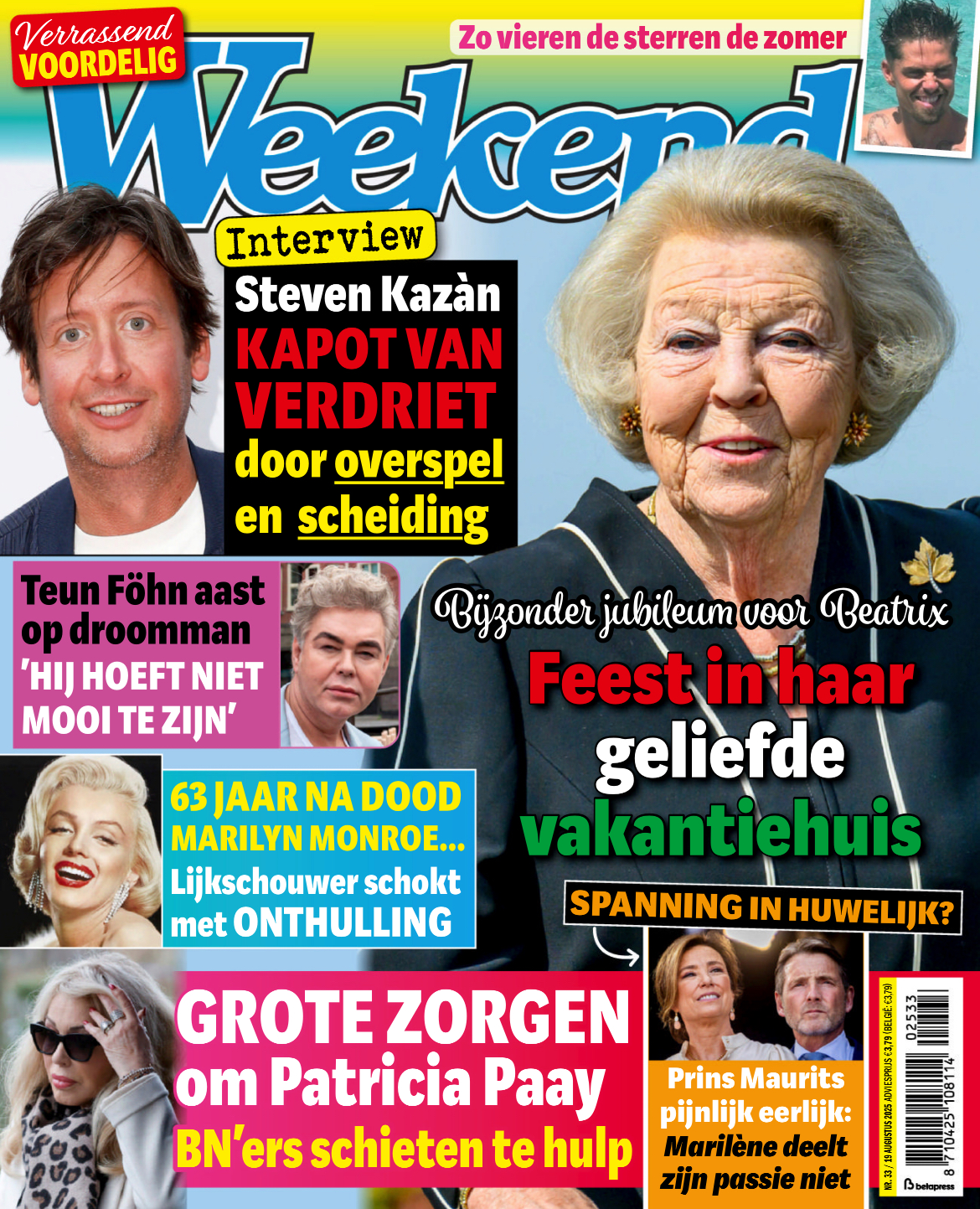 Tijdschrift Weekend 33 - augustus 2025 - Pers-wereld