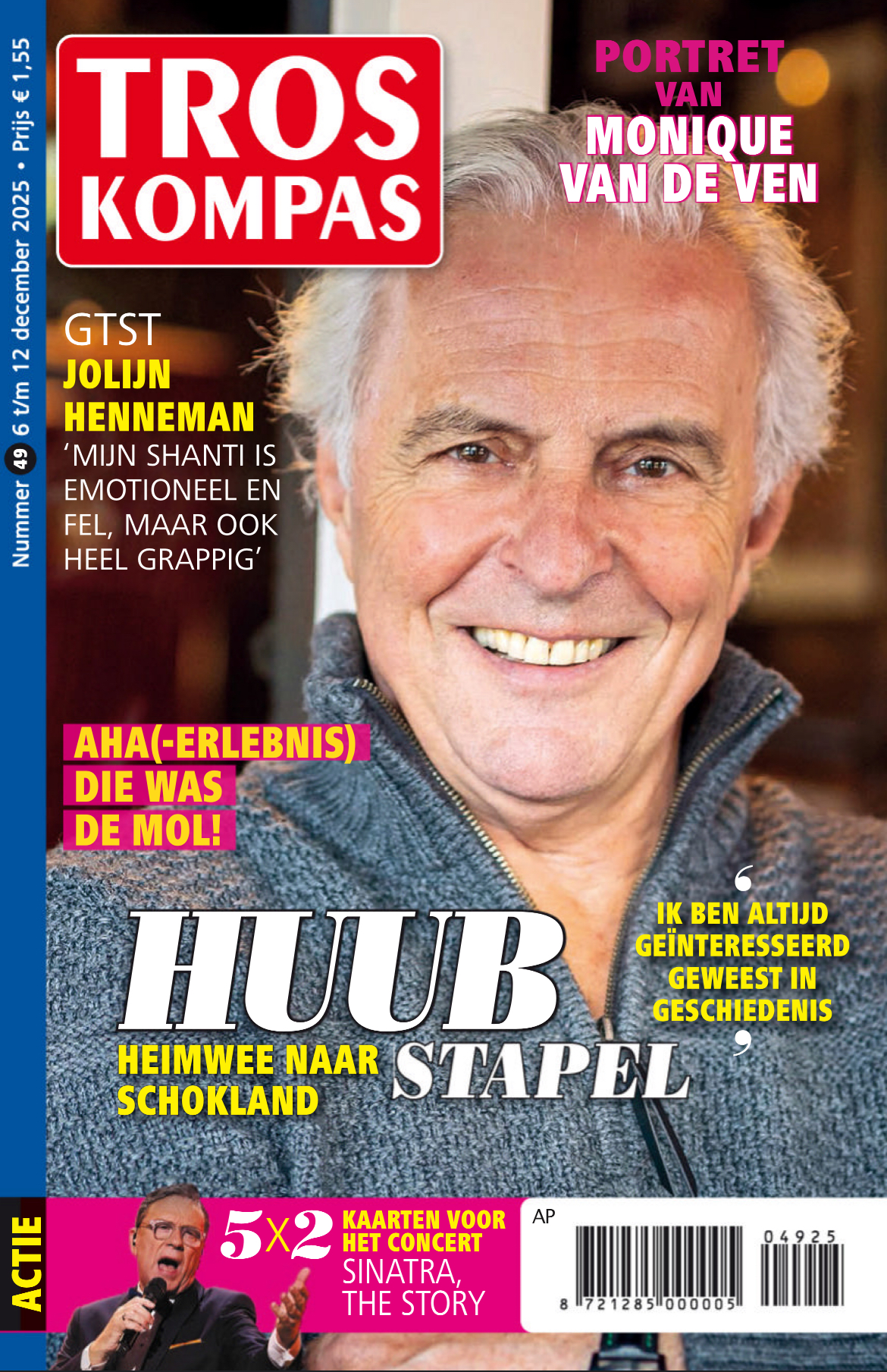 Tijdschrift TROS Kompas 49 cover - december 2025