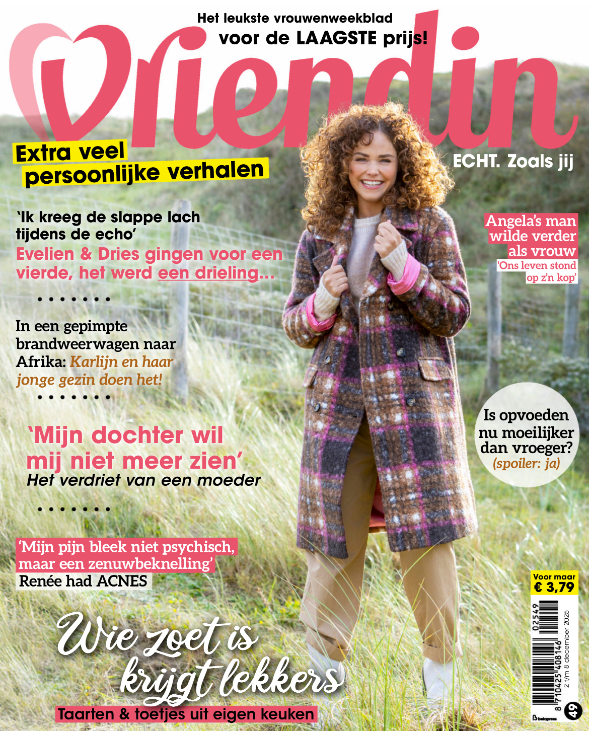 Tijdschrift Vriendin 49 cover - december 2025
