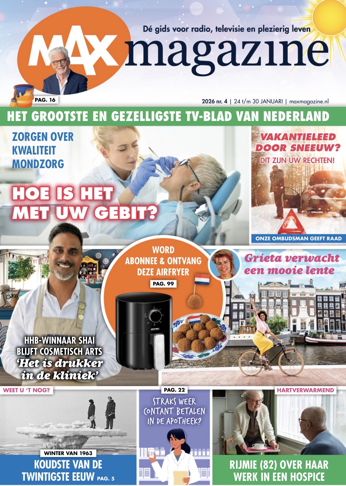 Tijdschrift Max Magazine 4 - januari 2026