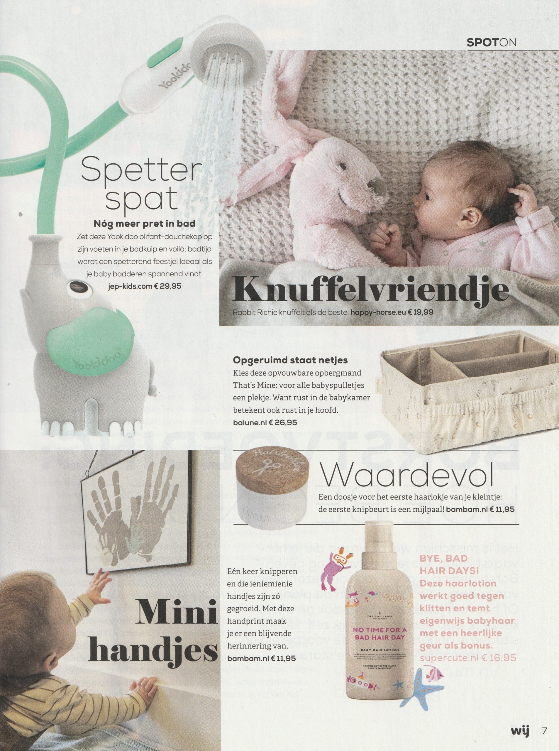 Tijdschrift WIJ Baby 1 - 2026-2027 Tijdschrift WIJ Baby 1 - 2026-2027